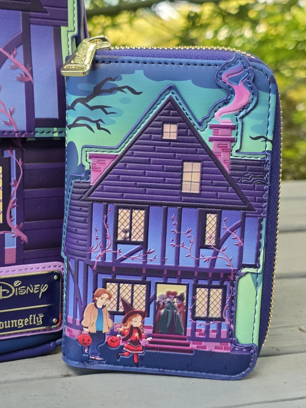 Loungefly Disney Hocus Pocus Backpack And Wallet